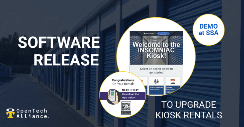 Software Release Improves Automated Unit Rentals for Self Storage