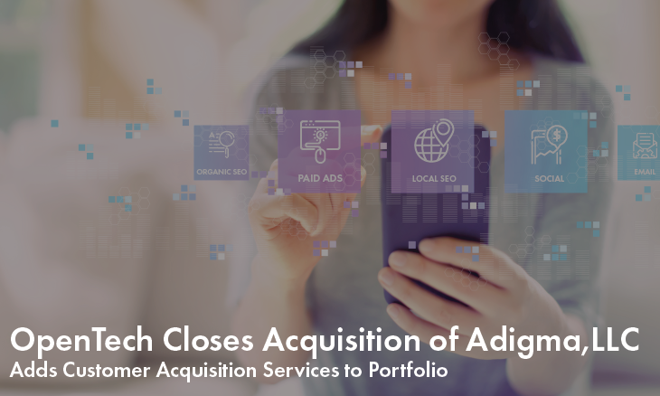 OpenTech Closes Acquisition of Adigma