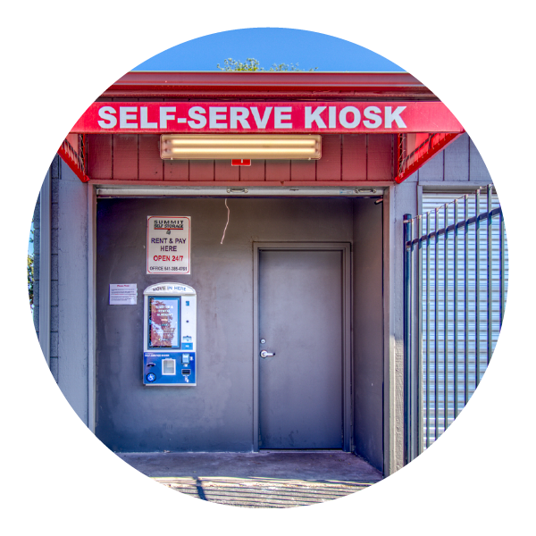 Summit Self Storage Rents with Self Serve Kiosk