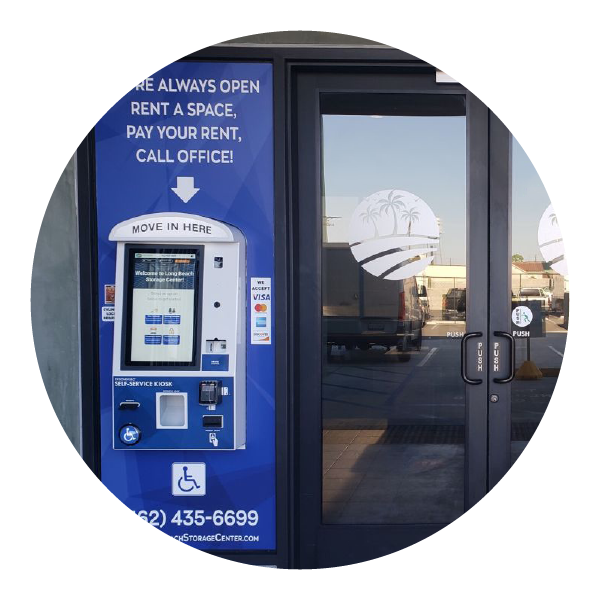 Long Beach Self Storage Installs Kiosk for Efficient Staffing