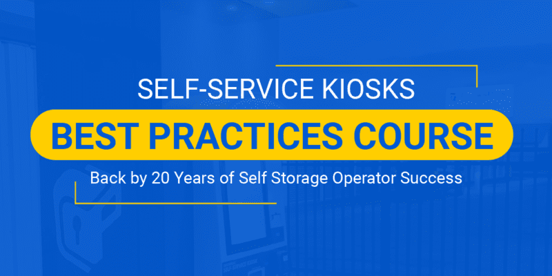 Get best practices for self storage kiosk use