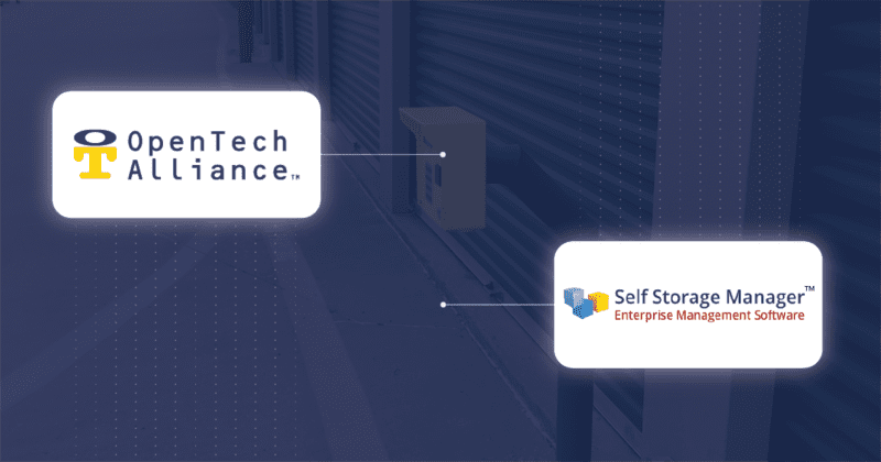Self Storage Manager property management software integrated to INSOMNIAC CIA access control