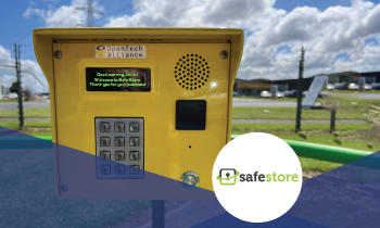 INSOMNIAC CIA access control installed at first Australasia facility at Safe Store in Pakuranga, New Zealand.