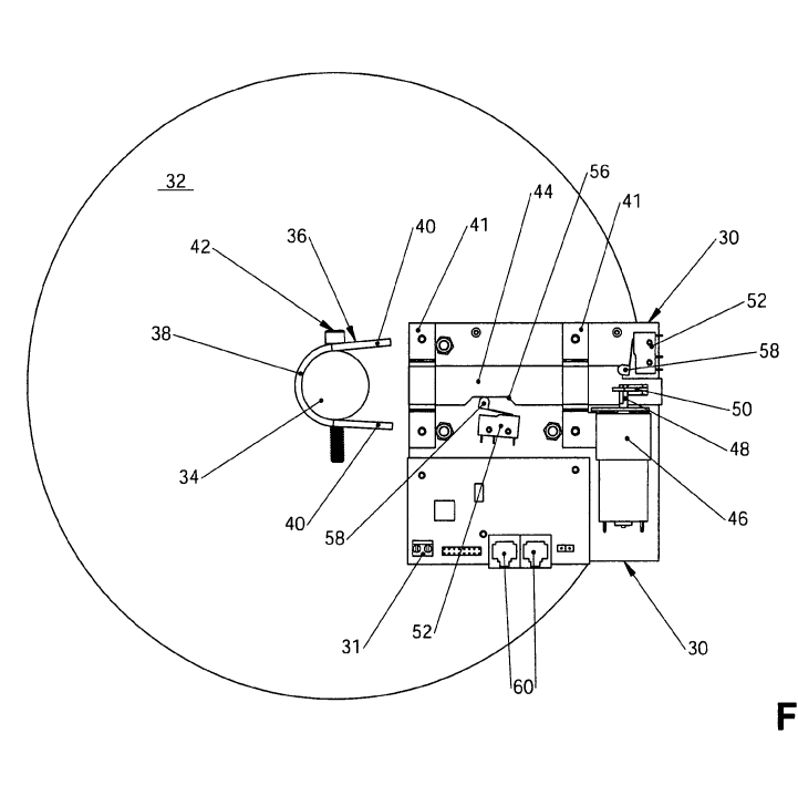 Electronic locks for the self storage industry patent application 7,221,273 